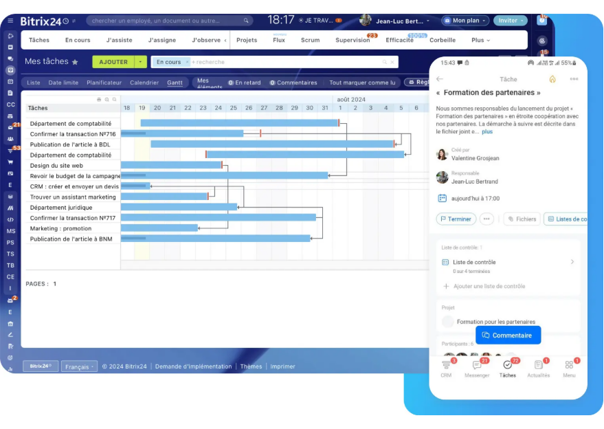 Tasks and checklists